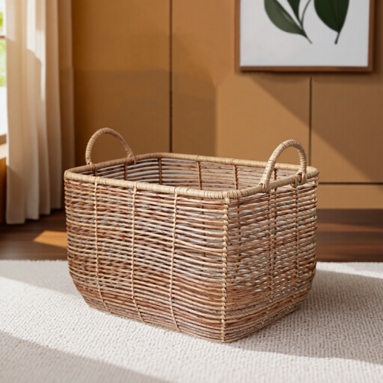 Straw Basket Set 3 Pcs